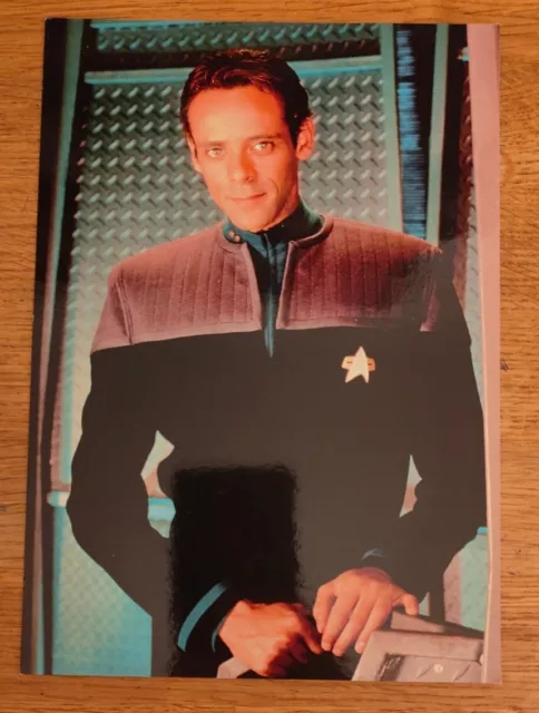ART CARD - Official Star Trek Deep Space Nine 20X15CM Julian Bashir A. Siddig