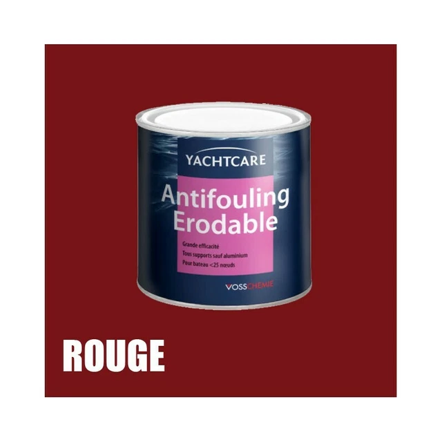 750 ml - Antifouling érodable rouge YACHTCARE