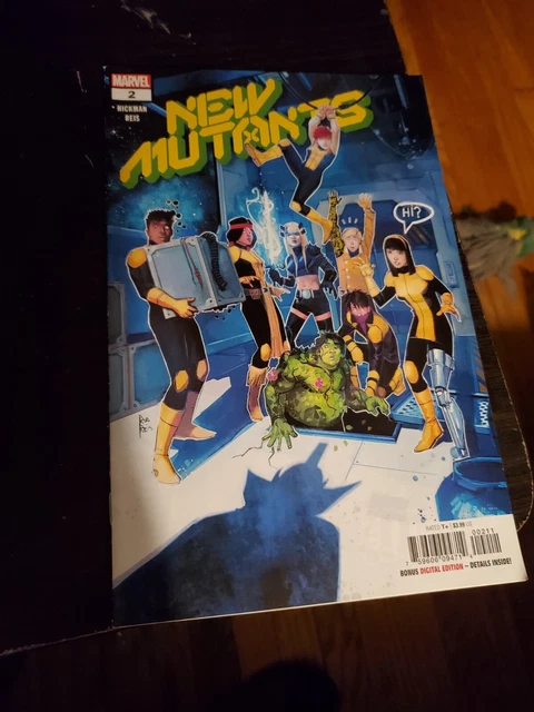 New Mutants #2 (2019) Rod Reis Cover A Jonathan Hickman Marvel Comics