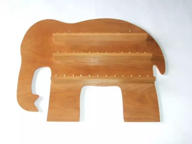 36pc Elephant Wooden Thimble Display Rack ( Pine )( huge range - see list )
