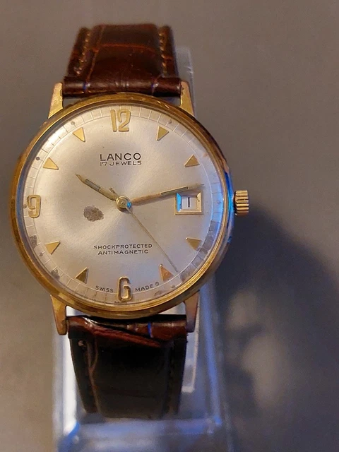 Montre Bracelet Mécanique ONDEX Pour Homme - Boîtier Argenté - Occasion