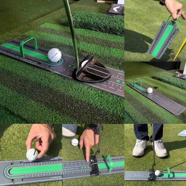 New Golf Precision Distance Putting Drill Training Putters Trainer Aid Practice