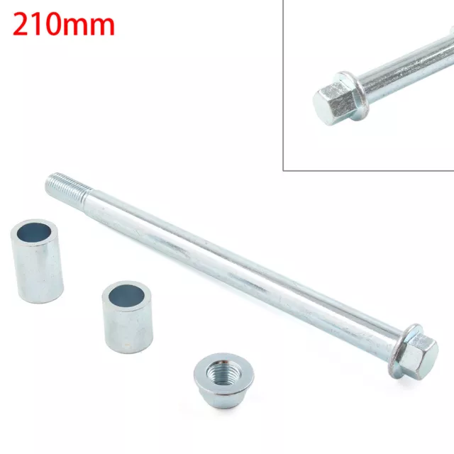 15mm 210mm + 2 Spacers Front Rear Back Axle for 125cc 140cc Dirt Bike