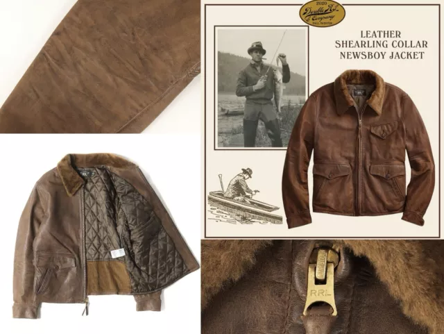 Rrl shearling sales western shirt jacket