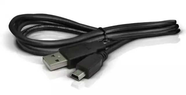 USB to Mini USB B Camera Data Cable Lead for Canon, Sony, Olympus, Nikon DSLR