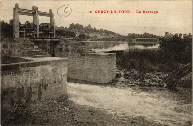 CPA AK CERCY-la-TOUR-Le Barrage (420922)