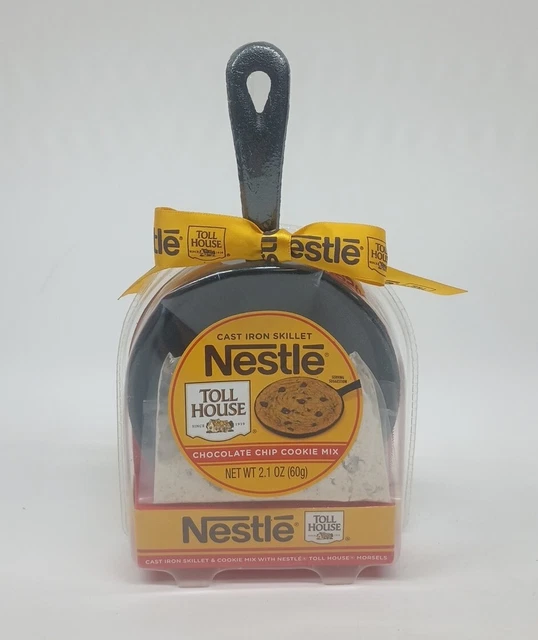 NEW NESTLE TOLL House Cookie Cast Iron Skillet Mini & Chocolate Chip