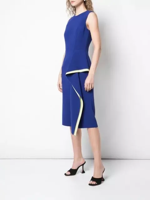 Jason Wu Collection Women’s Silk Cascade Sheath Dress Sz 2 NWT N3227 MSRP $1650 3