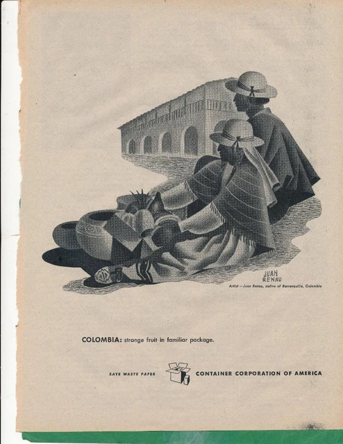 Magazine Ad - 1945 - Container Corporation of America - Juan Renau artwork
