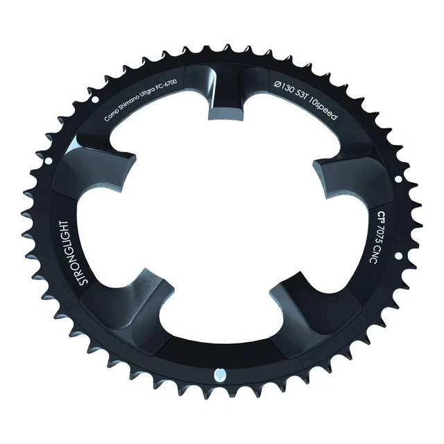 Couronne 53 Dents DERBI Senda PEUGEOT XP6 - Alésage 105mm 6T /// en