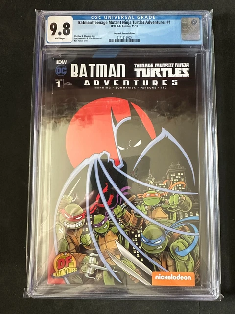 Batman Teenage Mutant Ninja Turtles Adventures #1 CGC 9.8 Dynamic Forces Variant