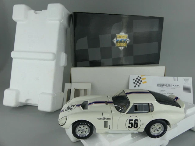 EXOTO RACING LEGENDS 1/18 - SHELBY COBRA DAYTONA Coupé #56 J.SCHLESSER