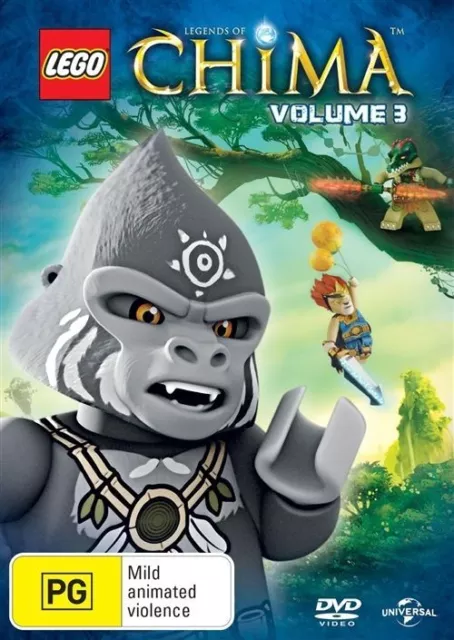 LEGO - Legends Of Chima : Vol 3 (DVD, 2013)