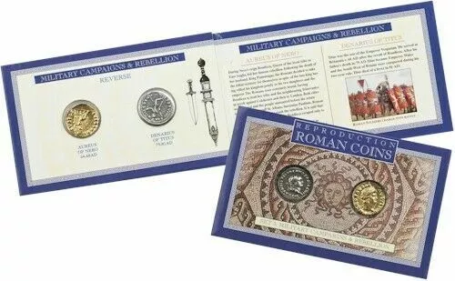 Reproduction Roman Coin Set 3 - Military Campaigns & Rebellion