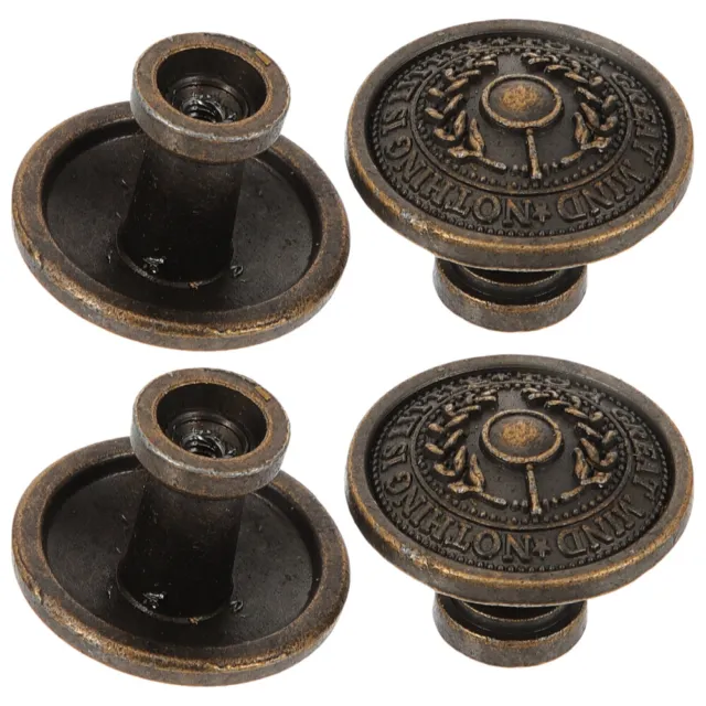 4 pièces armoire tire petites boutons de porte poignées de traction armoires vintage 3