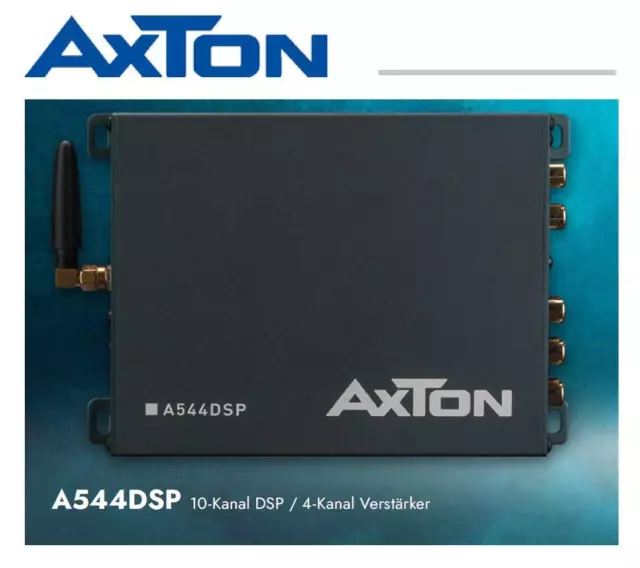 Axton A544DSP 4-Kanal Amplificador Con 10-Kanal Dsp , Móvil App-Steuerung