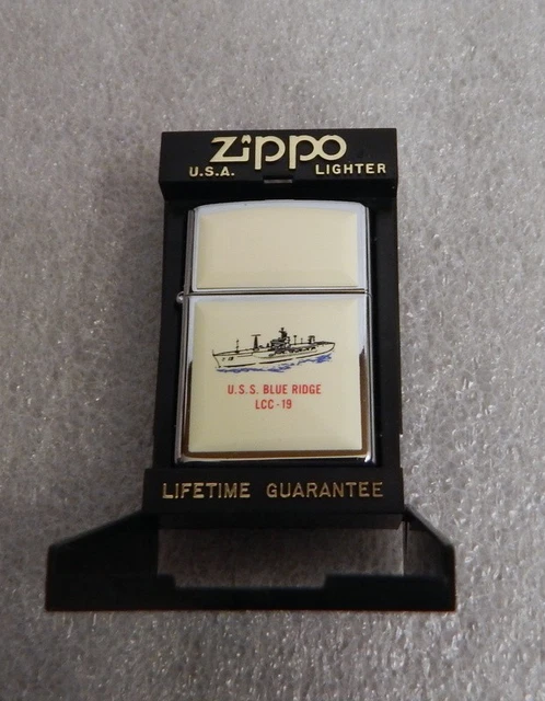 その他 USS BLUE RIDGE LCC-19 Zippo Zippo lighter US Navy USS Blue Ridge LCC-19 unused item