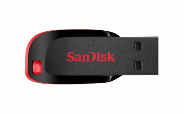 Sandisk 16GB 32GB 64GB 128GB Cruzer Blade Flash Drive Memory Stick USB Lot Pack 3