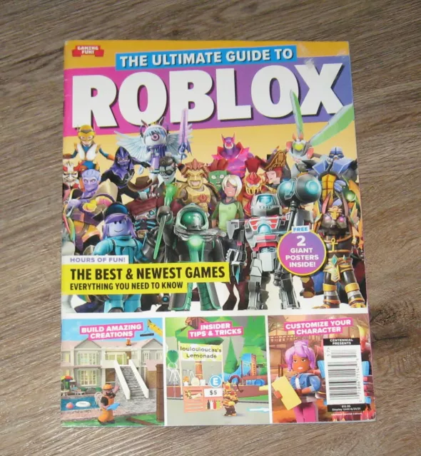 ULTIMATE GUIDE ROBLOX magazine 2021 Tips & Tricks GAMES Build Amazing