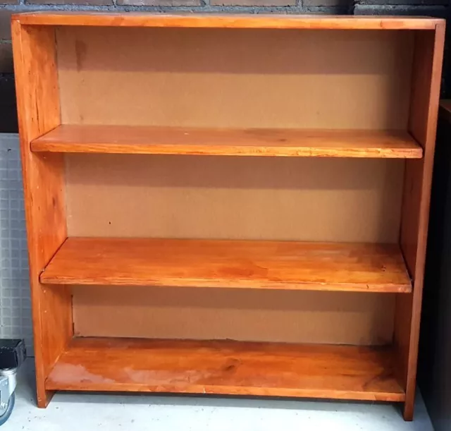 Solid Pine Timber Bookcase