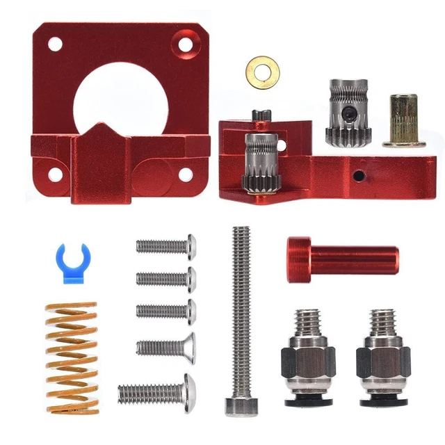 Extrudeuse Double Engrenage MK8 En Acier Trempé - Pour Imprimante 3D Anet A8, CR-10, Ender 3, Prusa I3