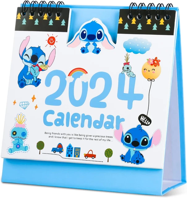 DESK CALENDAR 2024 Spelitsow Stitch Desktop Calendar January to