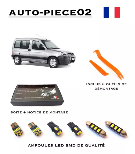 Pack FULL LED intérieur pour Citroën Berlingo