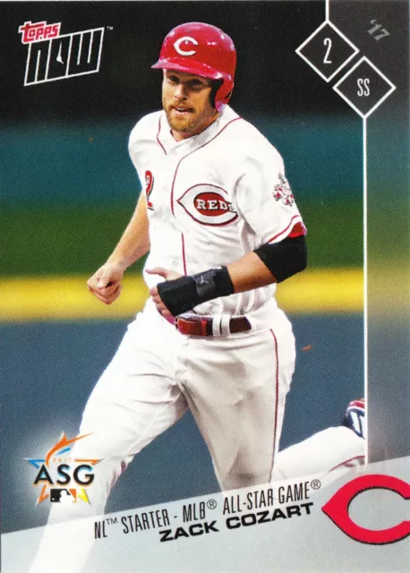 Zack Cozart Reds NL All-Star Game Starter ASG 2017 Topps Now AS-4 Now w/ Angels