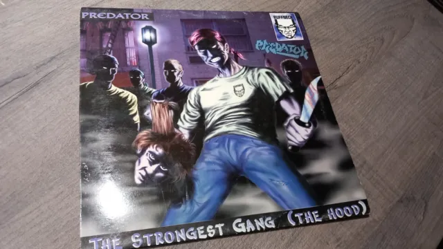 Predator- The Strongest Gang - Gabber - Ruffneck Records - Ruf038 - Vinyl 12"👌