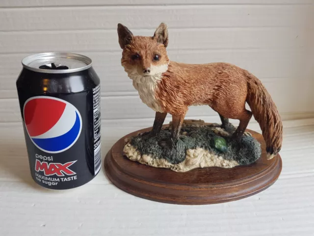 Country Artists - Red Fox - Wild Animal - CA166 - Border Fine Arts Style