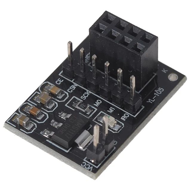 NRF24L01+ PCB ADAPTER Base Breakout Board 8 Pin AMS1117 £2.11 - PicClick UK