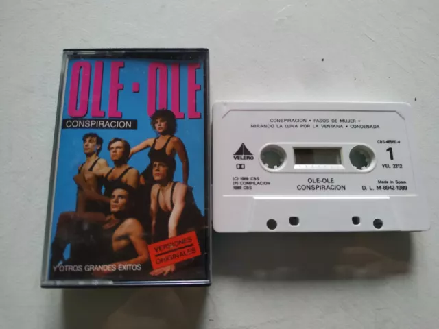 Ole Ole Conspiracion Vicky Larraz 1989 Velero - Cinta Tape Cassette