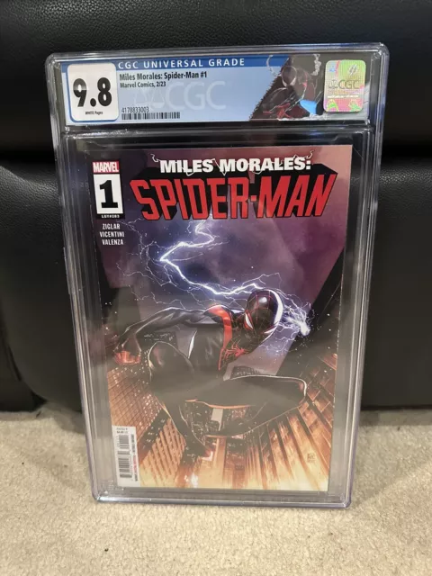 Miles Morales Spider-Man #1 (2023 Marvel Comics) 1st Print CGC 9.8