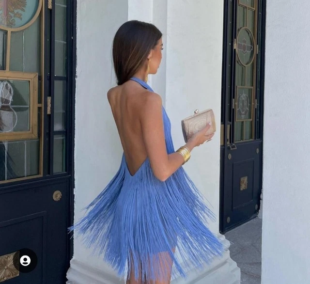 Vestido Azul Zara Corto Vestido Corto Vestido Tul Zara Azul