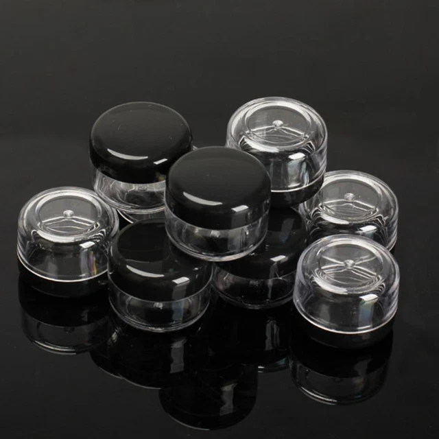 10PCS Cosmetic Empty Jar 5g/ml Sample Bottles Eyeshadow Cream Lip Balm Container