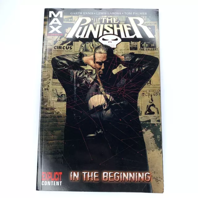 The Punisher: In the Beginning Trade Paperback MAX Comics Ennis Larosa Palmer