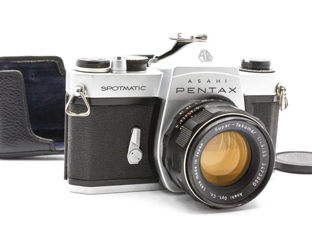 ASAHI PENTAX SP SPOTMATIC Film Camera Super-Takumar 55mm f/1.8