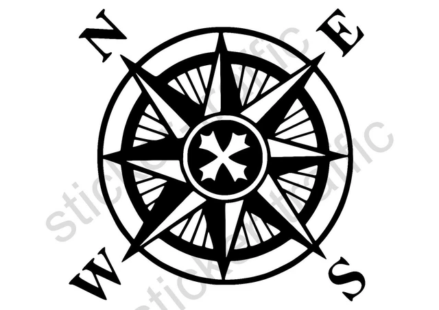 Compass Rv Symbol COMPAS CARAVAN RV Camper 1x Compass Caravan Caravan Karavan Boat. £17. ...