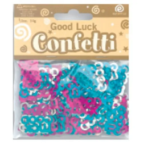 Good Luck Confetti Table Decoration Party Crafts 14g Celebration