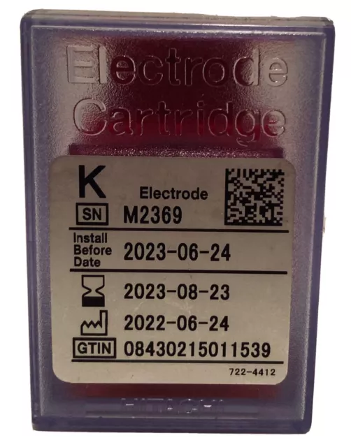 Hitachi Potassium Kalium K Electrode Cartridge NEW EXP 08/23/2023