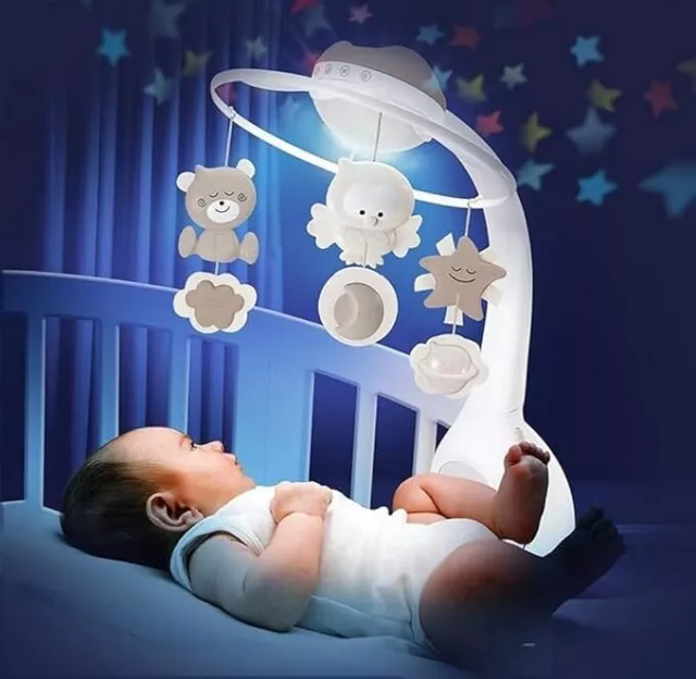 Baby - Night Light - 3 in 1 Projector and Musical Mobile - By Infantino