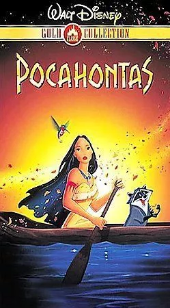 Walt Disney 1995 “Pocahontas” Gold Collection VHS Tape￼ Case ￼