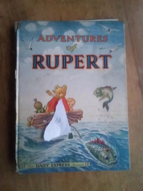 rupert bear annuals 1951