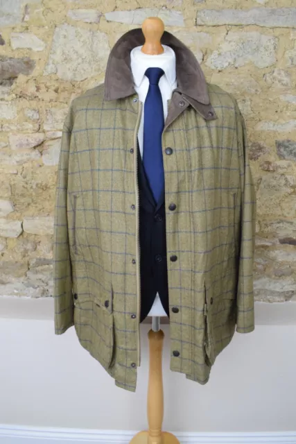 Barbour Fontainbleau leichte Jacke aus Merinowolle Größe XL/XXL 46/48 56/58