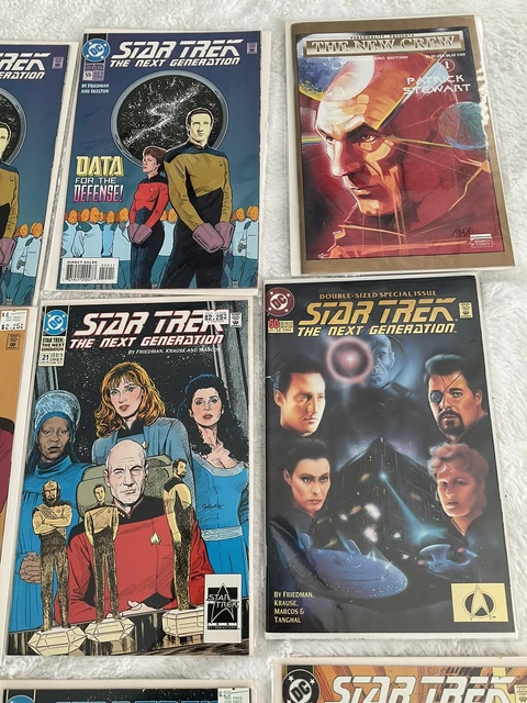 Star Trek The Next Generation Lot Of 16 DC Comics￼ 1990-1993. New Sealed 2
