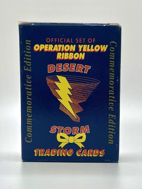 1991 Desert Storm Operation Yellow Ribbon Commemorative Edition Complete Set