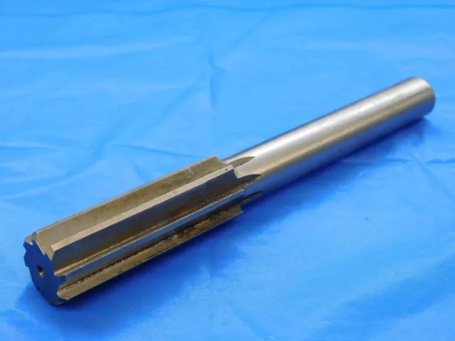 0.748 OD HSS CHUCKING REAMER 8 FL .748 .7480 3/4 .7500 -.0020 UNDERSIZE 19 mm