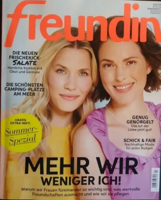FREUNDIN, Nr. 16+17 7/2021, Bettina+Marina. Mehr wir, weniger ich!