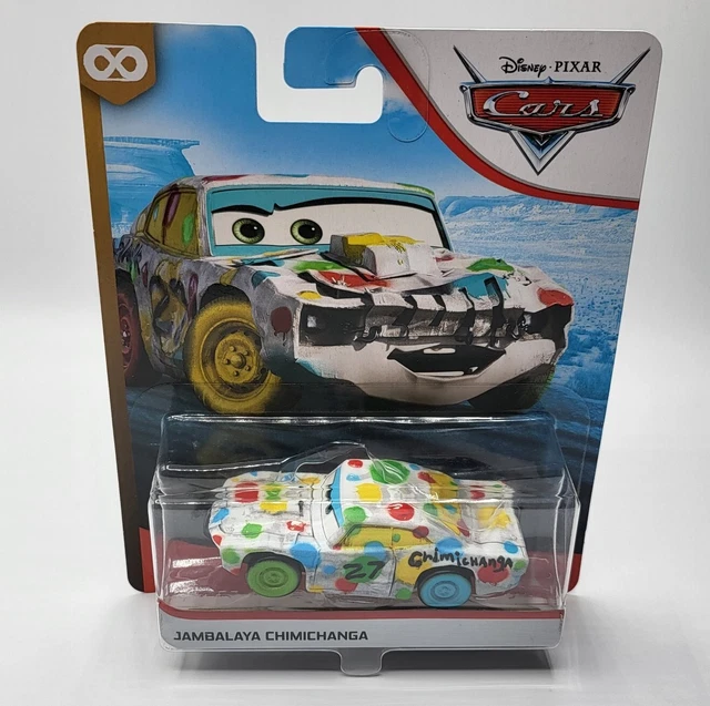 MATTEL DISNEY PIXAR'S Cars DieCast Metal Vehicle JAMBALAYA CHIMICHANGA