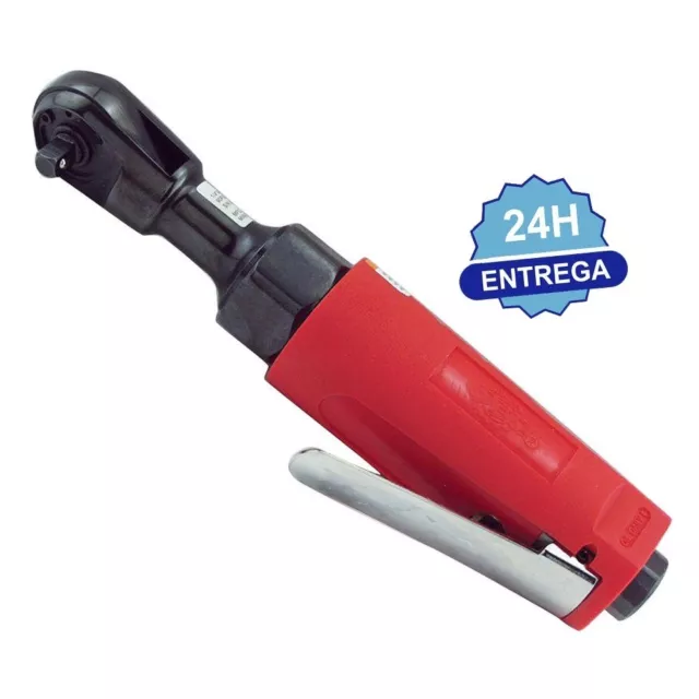 LLAVE CARRACA NEUMATICA 1/4" APRIETE TRINQUETE DE AIRE COMPACTO 33 Nm - 1019